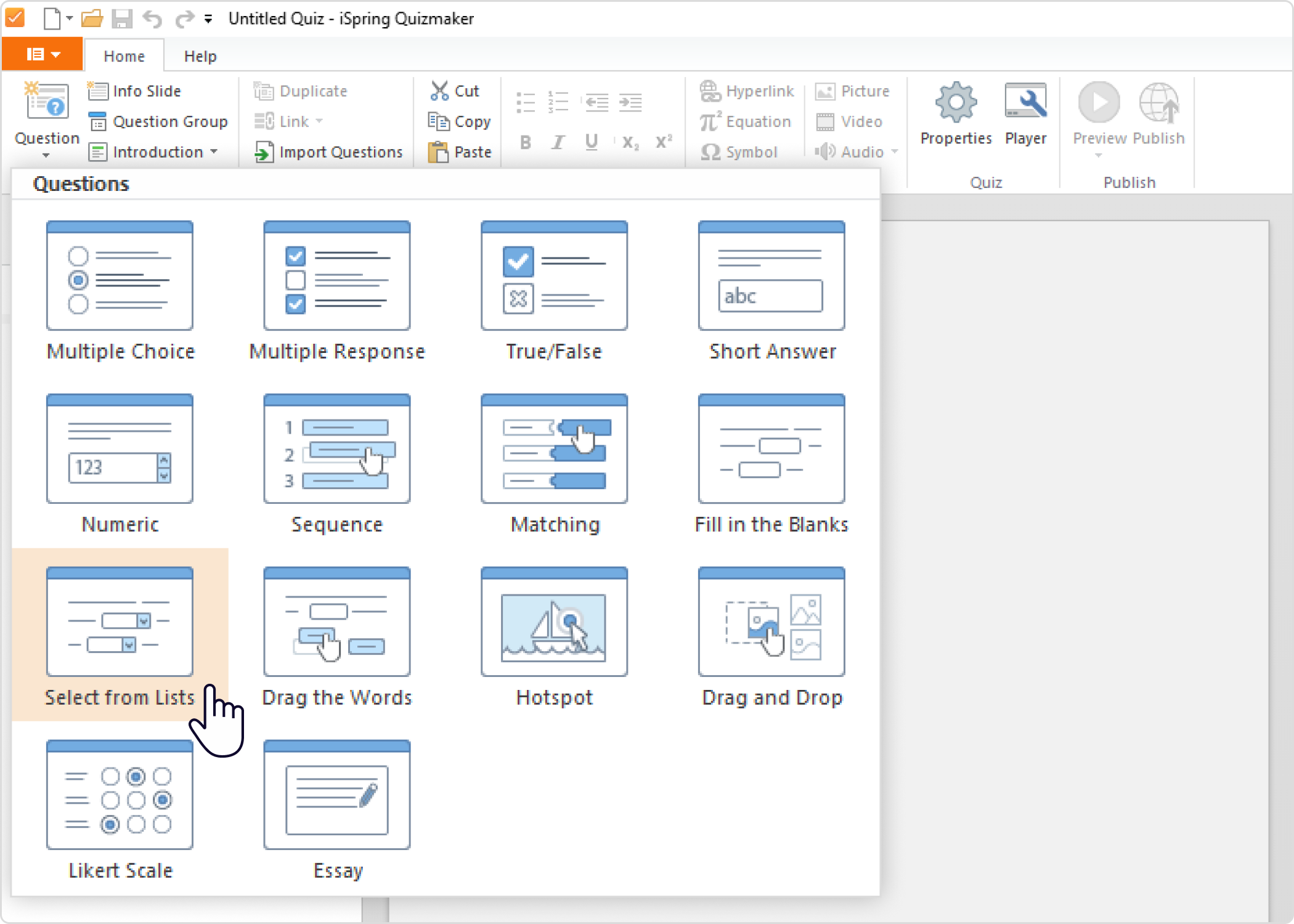 iSpring QuizMaker iSpring QuizMaker software
