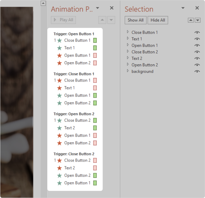 Adding more animations in PowerPoint