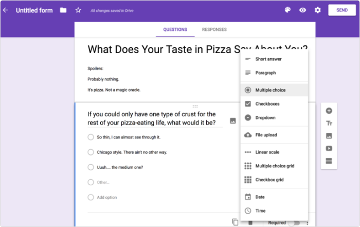 Google Forms