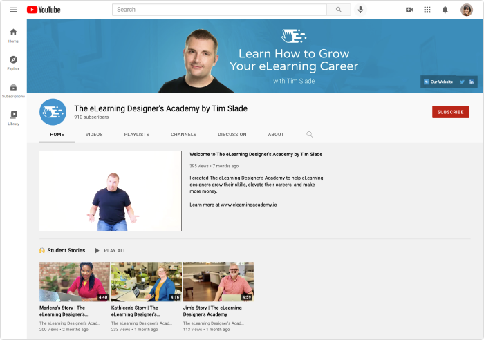 The eLearning Designer's Academy