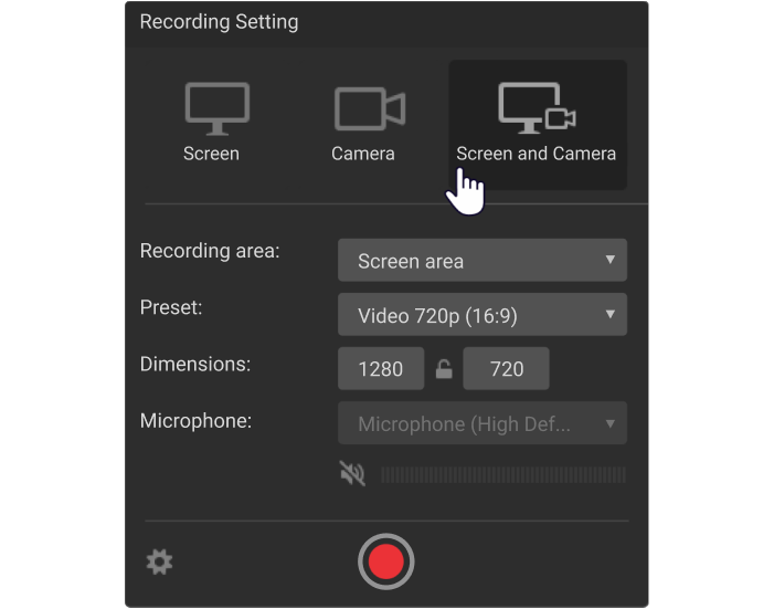 iSpring Suite recording settings