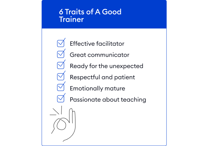 6 Traits of A Good Trainer