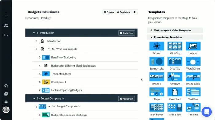 Coassemble Coassemble authoring tool