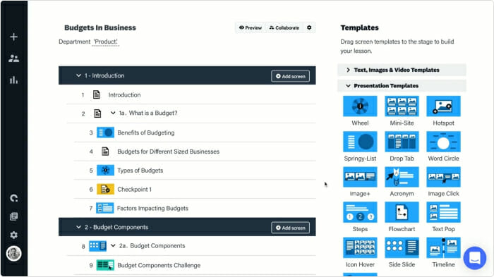 Coassemble Coassemble authoring tool