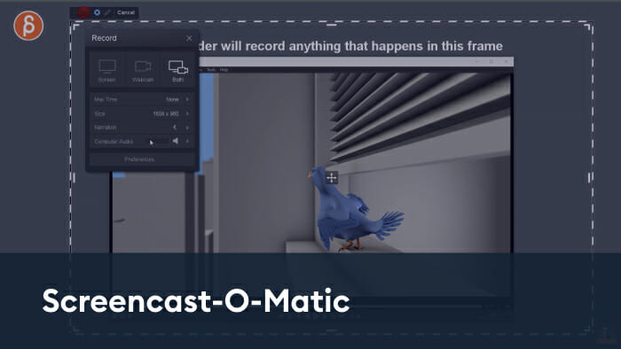 Screencast-O-Matic screen recorder