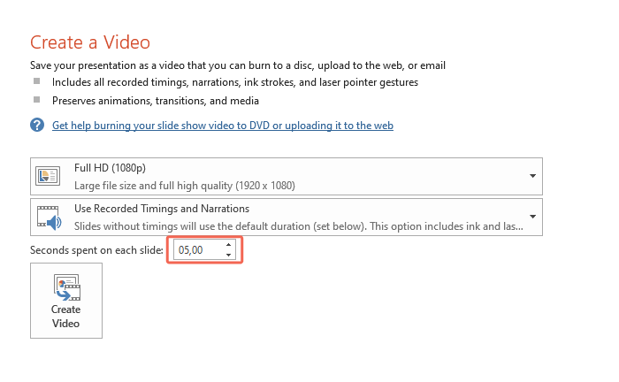 Set Time in Powerpoint Set Time in Powerpoint