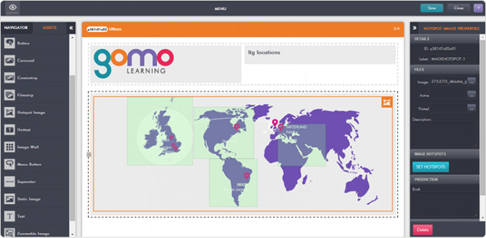 Gomo Gomo authoring tool