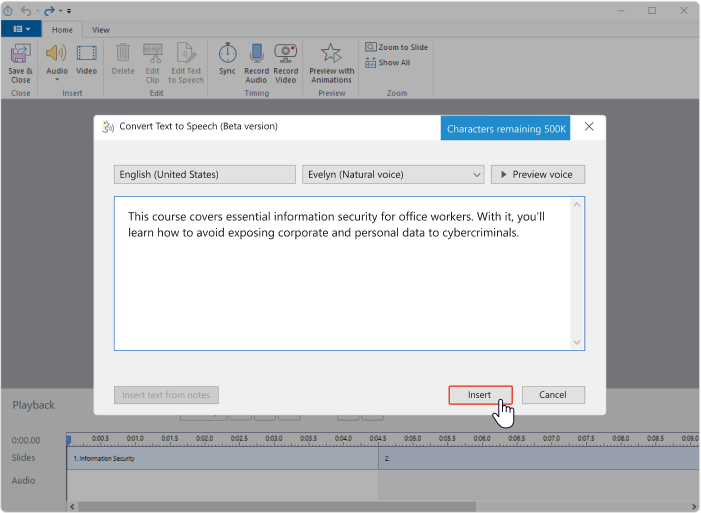 iSpring Suite Text-To-Speech Converter iSpring Suite Text-To-Speech Converter
