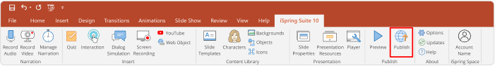 iSpring Suite Tab iSpring Suite Tab