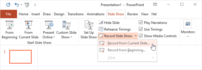powerpoint presentation with voice over narration