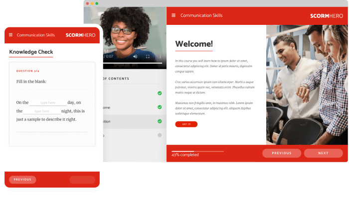 ScormHero ScormHero authoring tool