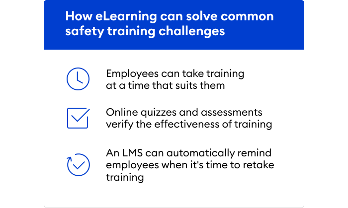 Safety training challenges
