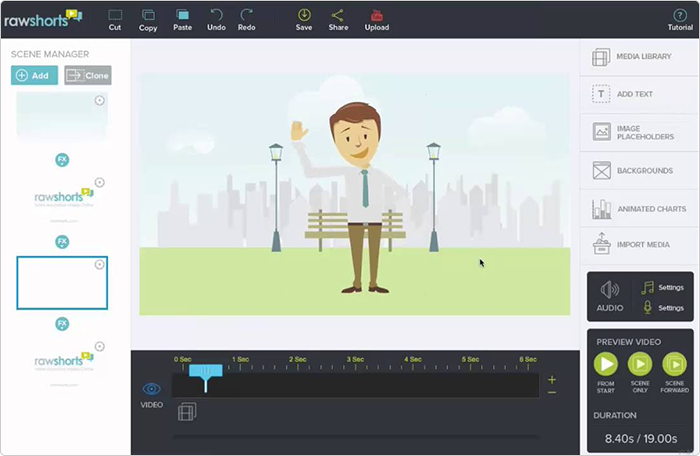 Raw Shorts Explainer Video Software