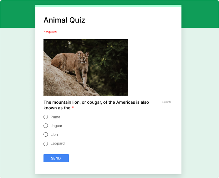 Google Forms + Flubaroo intuitive test maker