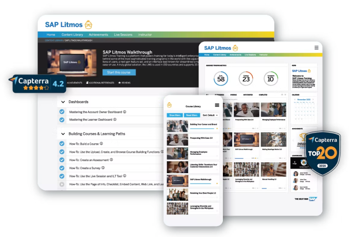 SAP Litmos SAP Litmos VILT software