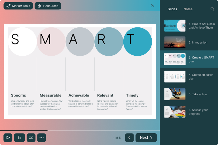 eLearning course Online course