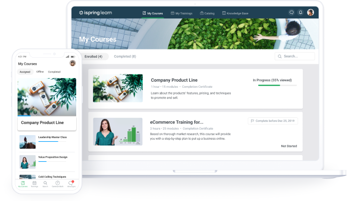 iSpring Learn LMS 