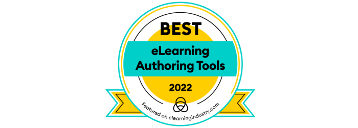Best eLearning Authoring Tool by eLI