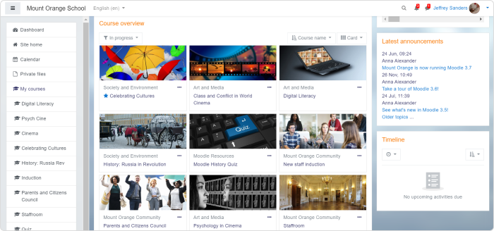 Moodle employee training tool Moodle