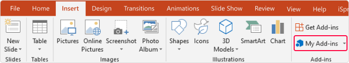 PowerPoint toolbar PowerPoint toolbar