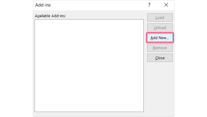 Add New Add-ins in PowerPoint Add New Add-ins in PowerPoint