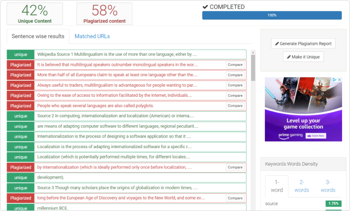How to use free Plagiarism Checker add-in for Word