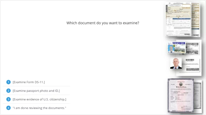 Role-play example: certification skills Role-play example: certification skills