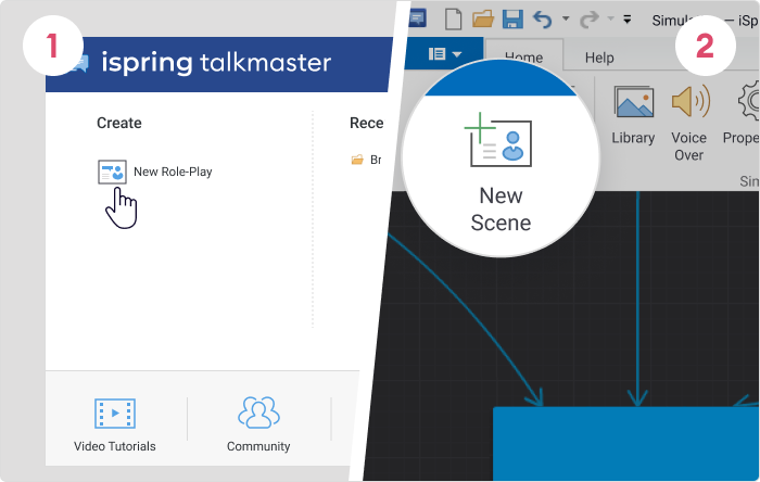 iSpring TalkMaster interface