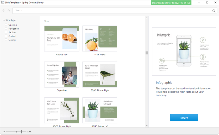 iSpring Suite Slide Templates 