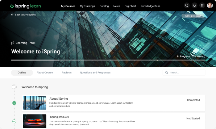 iSpring Learn LMS