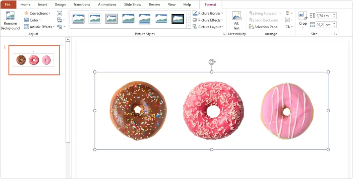 After using the Set Transparent Color tool After using the Set Transparent Color tool
