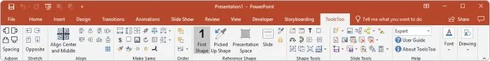 ToolsToo PowerPoint add-in