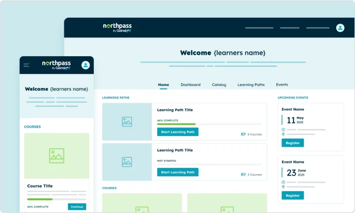 Northpass interface Northpass