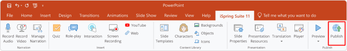 how to make a powerpoint presentation with audio