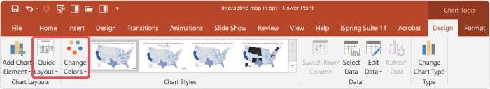 How to edit an interactive map