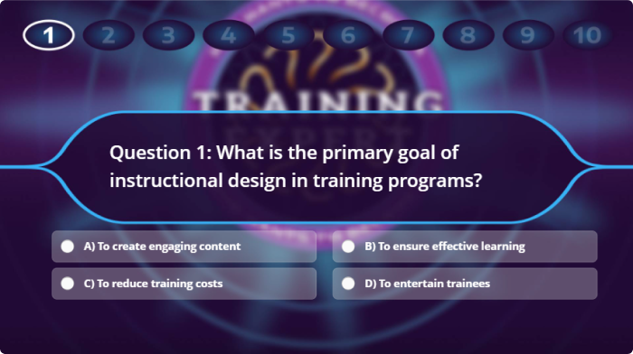 Who Wants to Be a Millionaire classroom review game