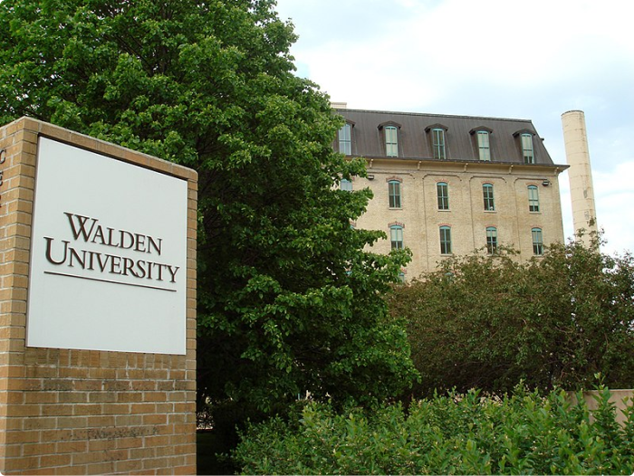Walden University's former headquarters in the Mill District of Minneapolis