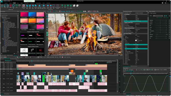 VSDC Video Editor - video editing tool