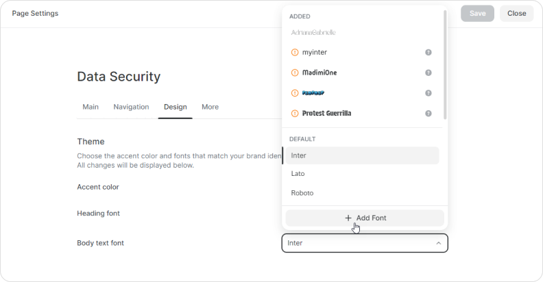 Custom fonts in iSpring Suite