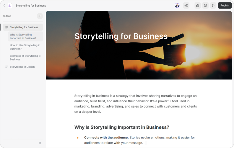 Customizable headings
