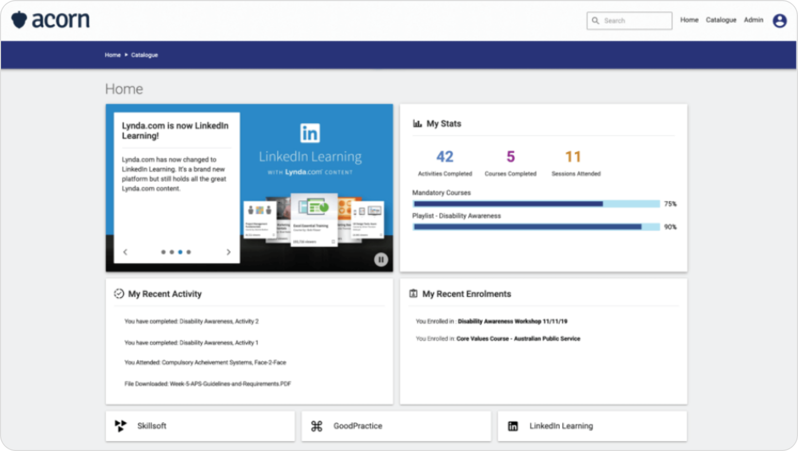 Acorn LMS