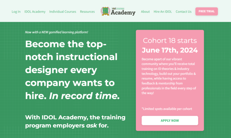 Certified Professional in Training and Performance by Idol Academy