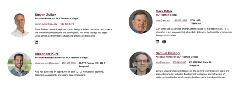 ASU’s faculty