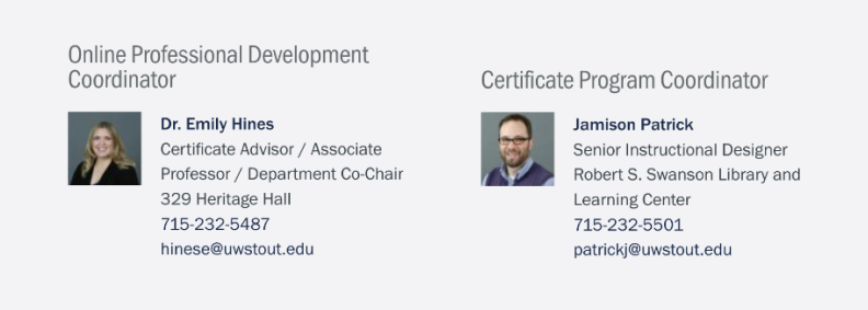 Experienced team of faculty professionals