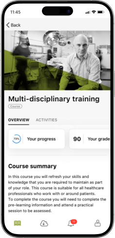 Totara Learn mobile LMS