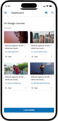 Docebo mobile app