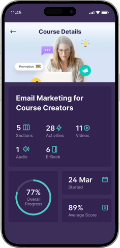 LearnWorlds for mobile learning