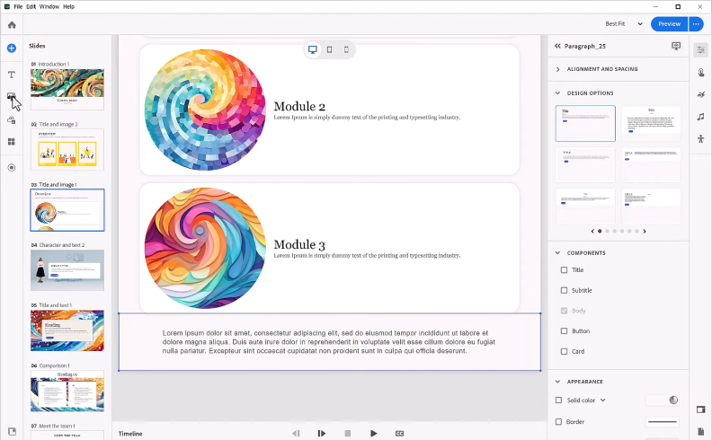 Captivate UI