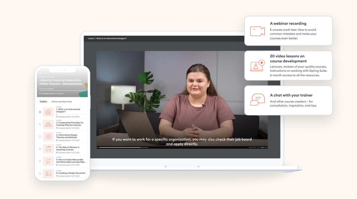 Expert-led courses
