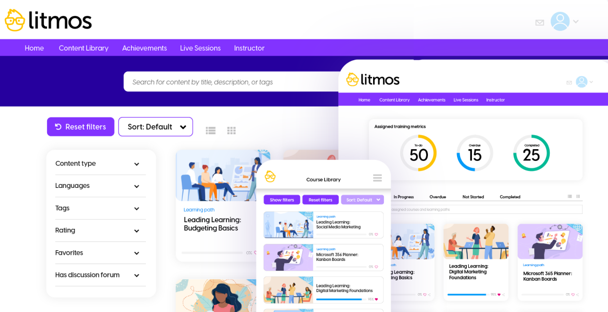 Best 360Learning competitors: Litmos